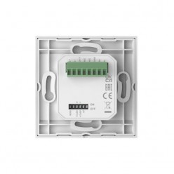 AUDAC WP220/W Universal wall panel - Bluetooth receiver input - 80 x 80 mm White version